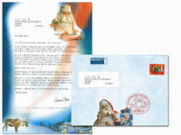 フィンランドのサンタクロースからの手紙　（サンタクロース郵便局）