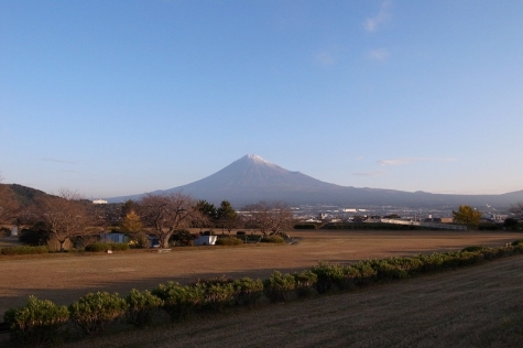 今年の12月の富士山